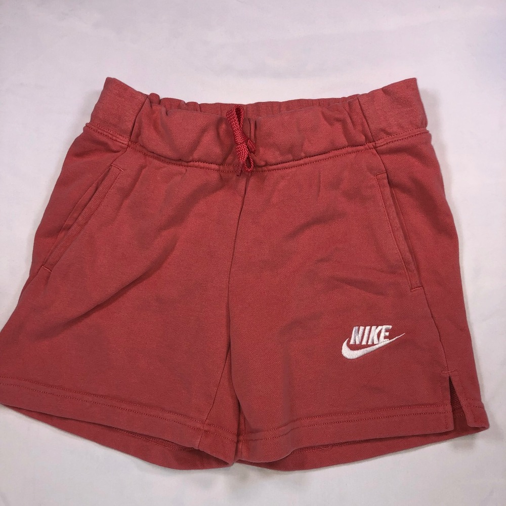 Nike Sportswear Essential Fleece Shorts Coral Pink‎ Medium CJ2158-693